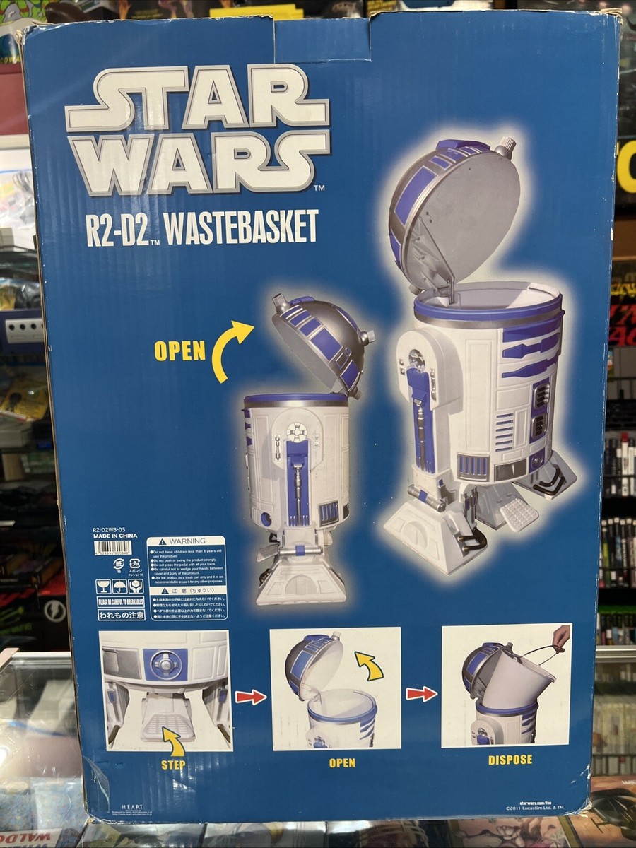 スター・ウォーズ　R2-D2 WASTEBASKET Star Wars R2-D2 Wastebasket Trash Can 24 x 16 inch From