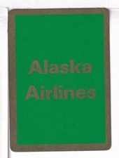 Single Airline Playing Card "Alaska Airlines, ASA 101B" Chan/Mertens #, Stand