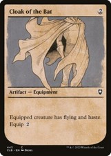 Cloak of the Bat 443 Showcase Common FOIL Baldur's Gate MTG Near Mint