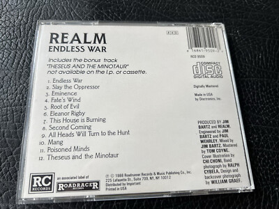 中古 CD 輸入盤 REALM ENDLESS WAR Realm – Endless War – CD