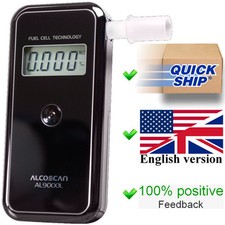 Alcoscan AL-9000L AlcoMate Alcotest Alcohol Breath Tester Analyzer Breathalyzer