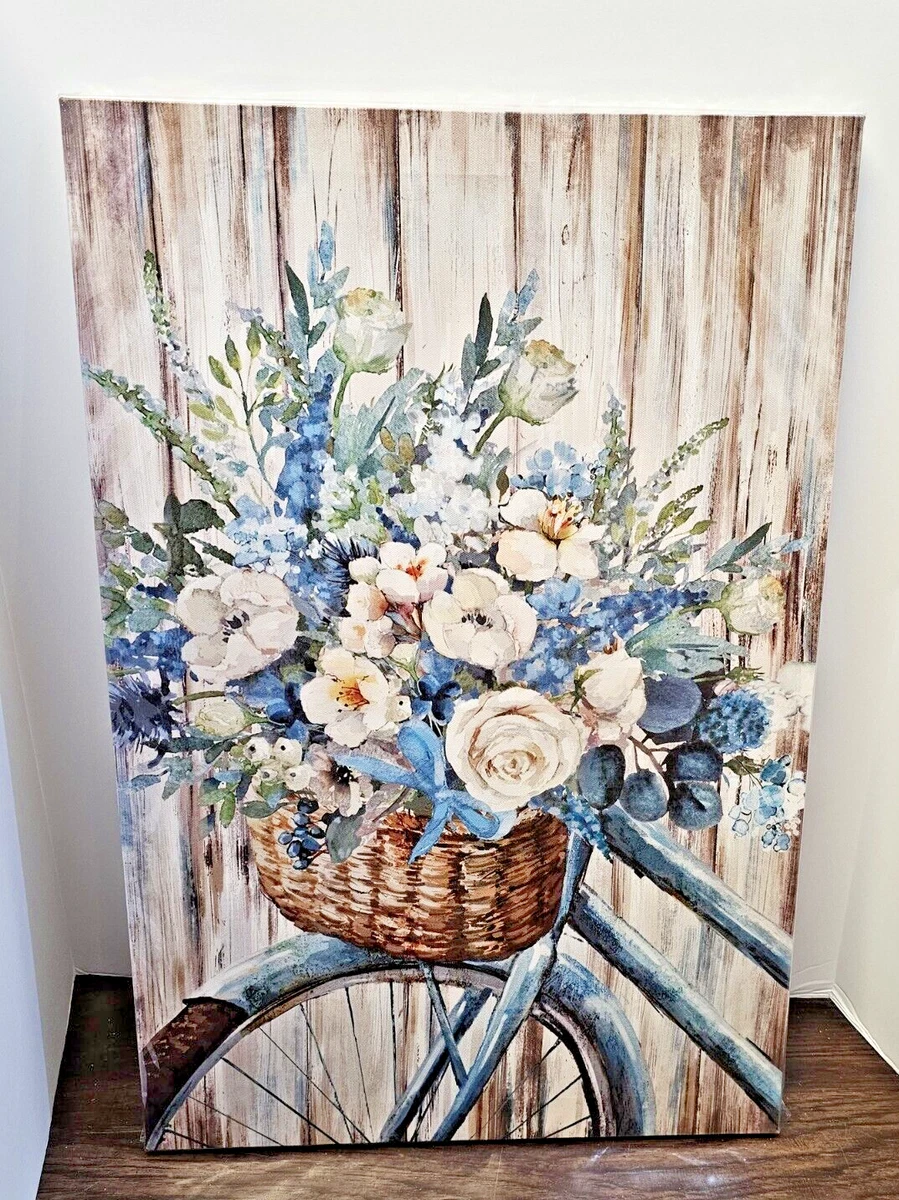 Canvas bike basket new arrivals