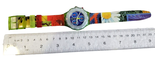 Vintage Swatch Aqua Chrono AG 1996 Model Sun Garden. Runs. - Picture 15 of 15