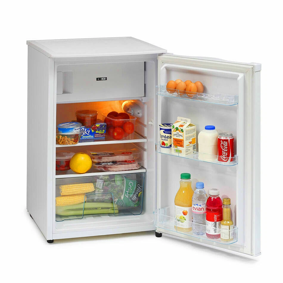 Under counter fridge on sale with freezer box
