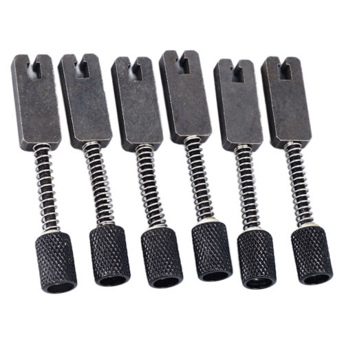 6Pcs Headless Electric Guitar Bridge Saddle Precise Pitch Adjustment Metal H WYD - Picture 17 of 22