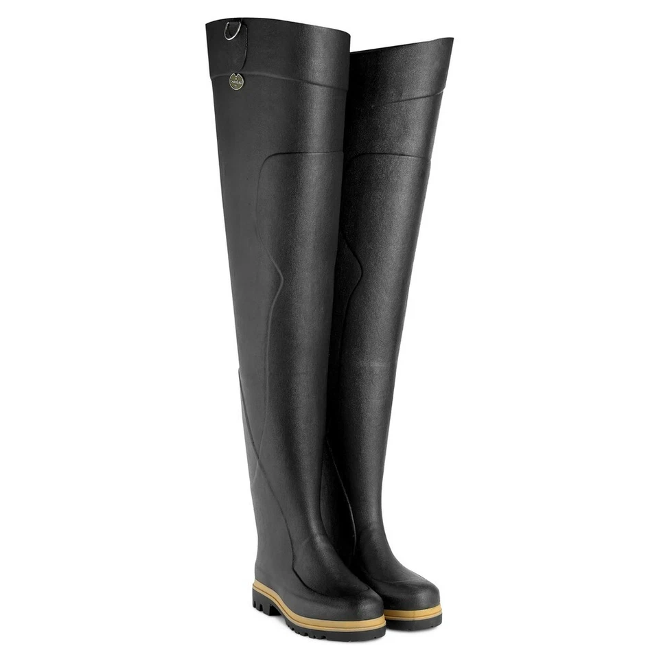 Le Chameau Oceane NG Watstiefel mit Jerseyfutter Größe 39 schwarz