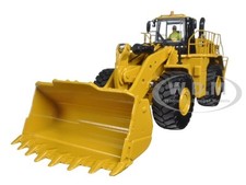 CAT CATERPILLAR 988K WHEEL LOADER WITH OPERATOR 1/50 BY DIECAST MASTERS 85901
