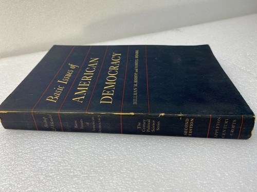 Basic Issues of American Democracy by Samuel Hendel & Hillman Bishop 2nd ed 1951 - Picture 2 of 4