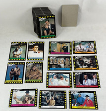 THE STORY OF 007 JAMES BOND (1984 Monty Gum Holland) Complete MINI-CARD Set 100