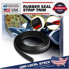 Rubber Seal Strip Car Door Window Trim Edge Molding Protector Guard Weather US