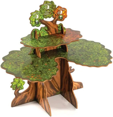Everdell: Wooden Ever Tree - by  - for Use with the Everdell Base Game - Great A