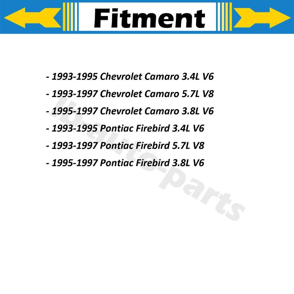 Cilindro de rueda de freno trasero 2x para Chevrolet Camaro 3,4 L 1993-1995 Foto 2 de 4