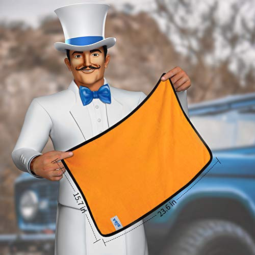 Professional Premium Microfiber Towels for Household Cleaning, Dual-Sided Car - Picture 7 of 7