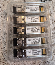 Lot of 5 Cisco FET-10G 10G SFP Fiber Optic Fabric Extender - Open Box