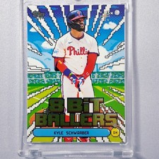 Kyle Schwarber 2026 Topps Series 1 Celebration 8 Bit Ballers #8B-25 Phillies 