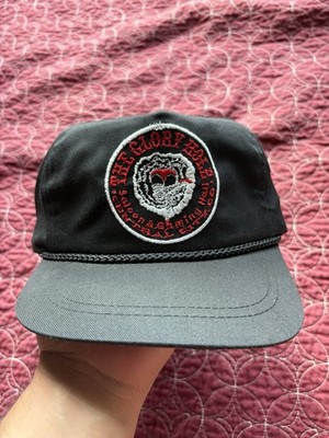 Vintage 1980s Glory Hole Saloon Central City, Colorado Strap Hat