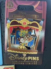 2026 Disney Parks Magical Theater Pin Belle Beauty and the Beast LE 4500 Pin