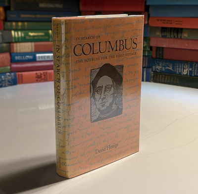 #ad In Search of Columbus David Henige 1991 1st Ed 1st Printing LIKE NEW $36.63