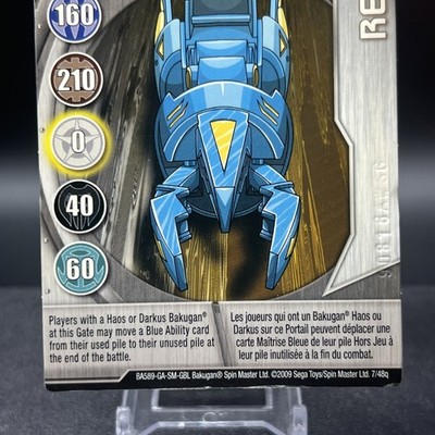 Reuse 7/48q BA589-GA-SM-GBL Silver Gate Bakugan Battle Brawlers