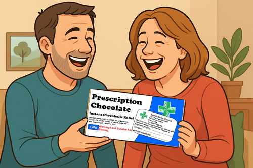 2 x Prescription Chocolate Bar Wrapper Novelty Funny Gift Present Secret Santa - Picture 5 of 5