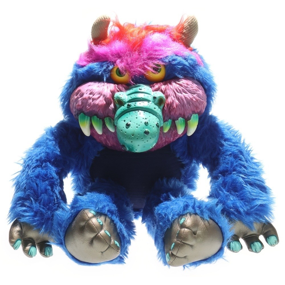 VINTAGE 1986 AmToy My Pet Monster UK Made Soft Vinyl Figure Plush