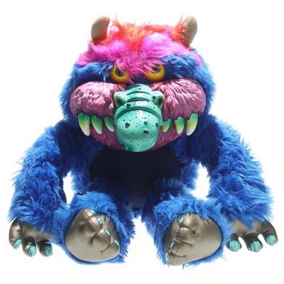 VINTAGE 1986 AmToy My Pet Monster UK Made Soft Vinyl Figure Plush