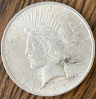 Lot of 2 1923 US Liberty Peace Silver Dollars