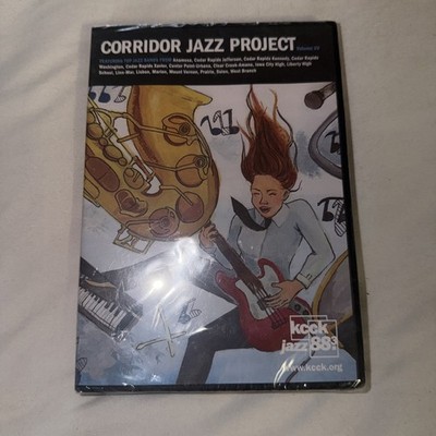 Corridor Jazz Project Vol 15 DVD 2022 KCCK 88.3 FM Cedar Rapids Iowa NEW SEALED
