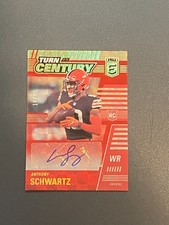 Anthony Schwartz 2021 Chronicles Elie Rookie Autograph 16/99, Browns