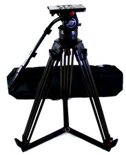 SACHTLER VIDEO V15 SB HEAD CF CARBON SYS PANBAR SP100 TIEDW BAG PL SERVICED 35Lb