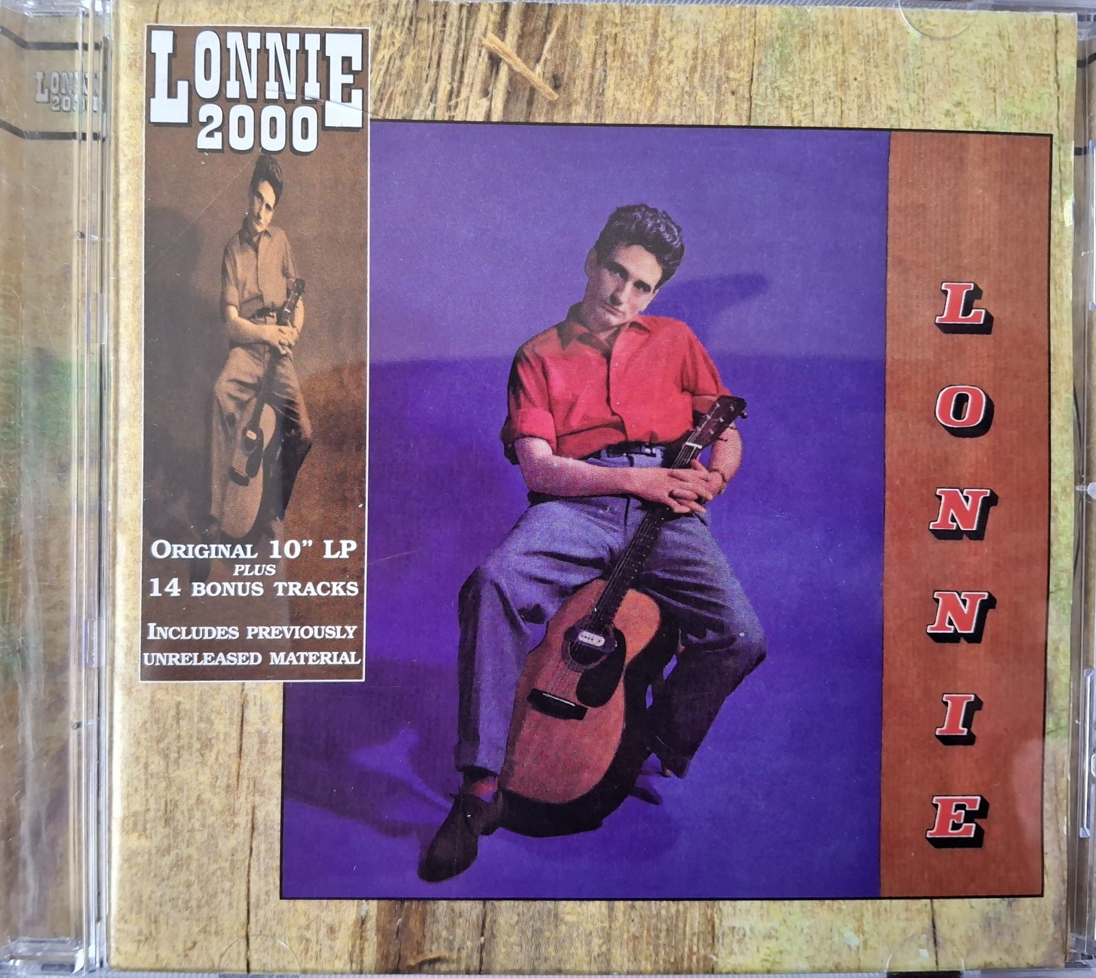Lonnie Donegan - Lonnie...plus - Lonnie Donegan CD Album 2000 New Not Sealed