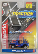Auto World '79 Jeep CJ-7 Xtraction Ultra G Electric Slot Car SC368/48 New Sealed