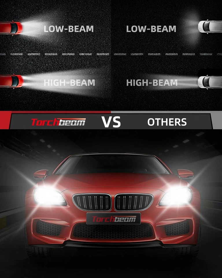 T2 H13/9008 Bulbs Kit, 45,000LM 900% Superior Brighter Bulbs, H13 Fog Bulbs 6... - Image 2 of 4