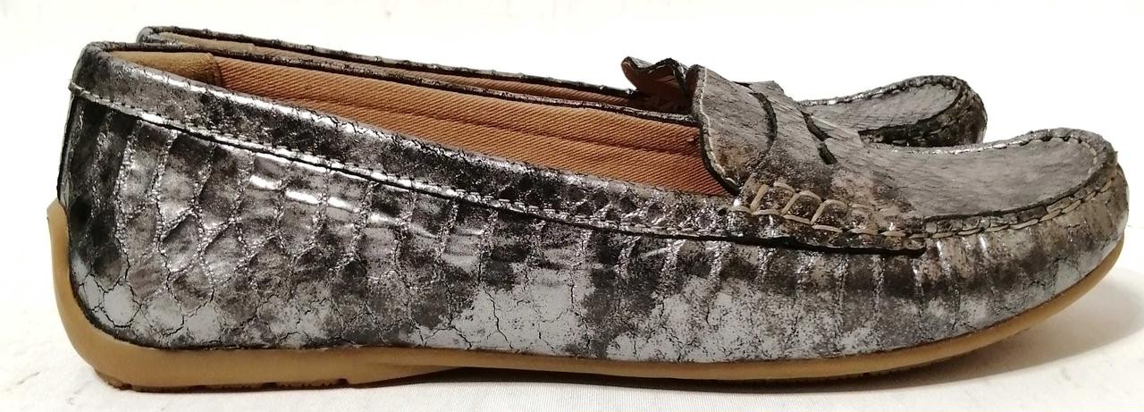 Clarks Python Pattern Glitter Loafers Doraville N… - image 4