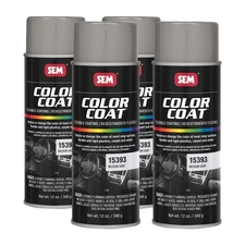 SEM 15393 Color Coat Medium Gray 12 oz (4 Pack)