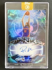 Rip Hamilton 2025-26 Topps Three 3 Thunder Dunks Silver Auto /49 #TD-RH