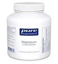 Pure Encapsulations Magnesium Citrate/Malate 90 Vegcap