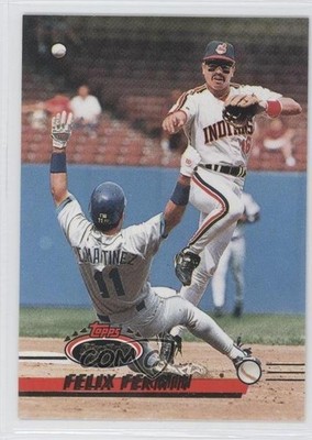 1993 Topps Stadium Club Felix Fermin #139 m5x