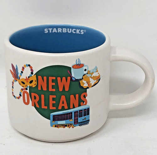 Starbucks NEW ORLEANS Discovery Series Mini Mug Ornament 2024 2 Oz Sammlerstück