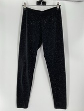 Cat  Jack Girls XL 14-16 Black Sparkly Stretch Pants 114