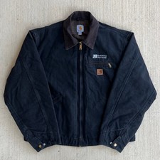 Carhartt J97 BLK black Detroit work wear jacket