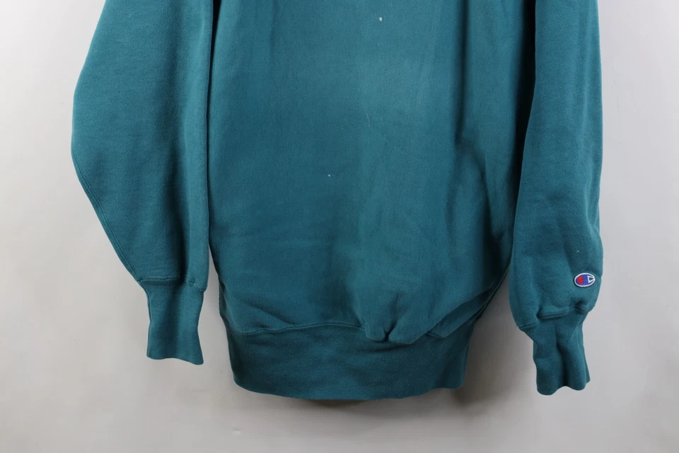 Sudadera De Colección Años 80 90 Campeón Tejido Inverso Para Hombres 2XL Golpeada Deletreada EE. UU. Foto 3 de 4