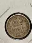 1875-CC SEATED LIBERTY DIME