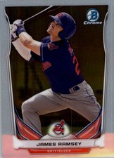 2014 Bowman Chrome Draft Top Prospects Baseball Card #CTP68 James Ramsey