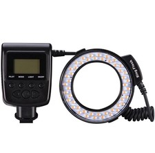 New Macro LED Ring Flash Light RF 550D For Nikon Canon Olympus Fuji DSLR CamerWo