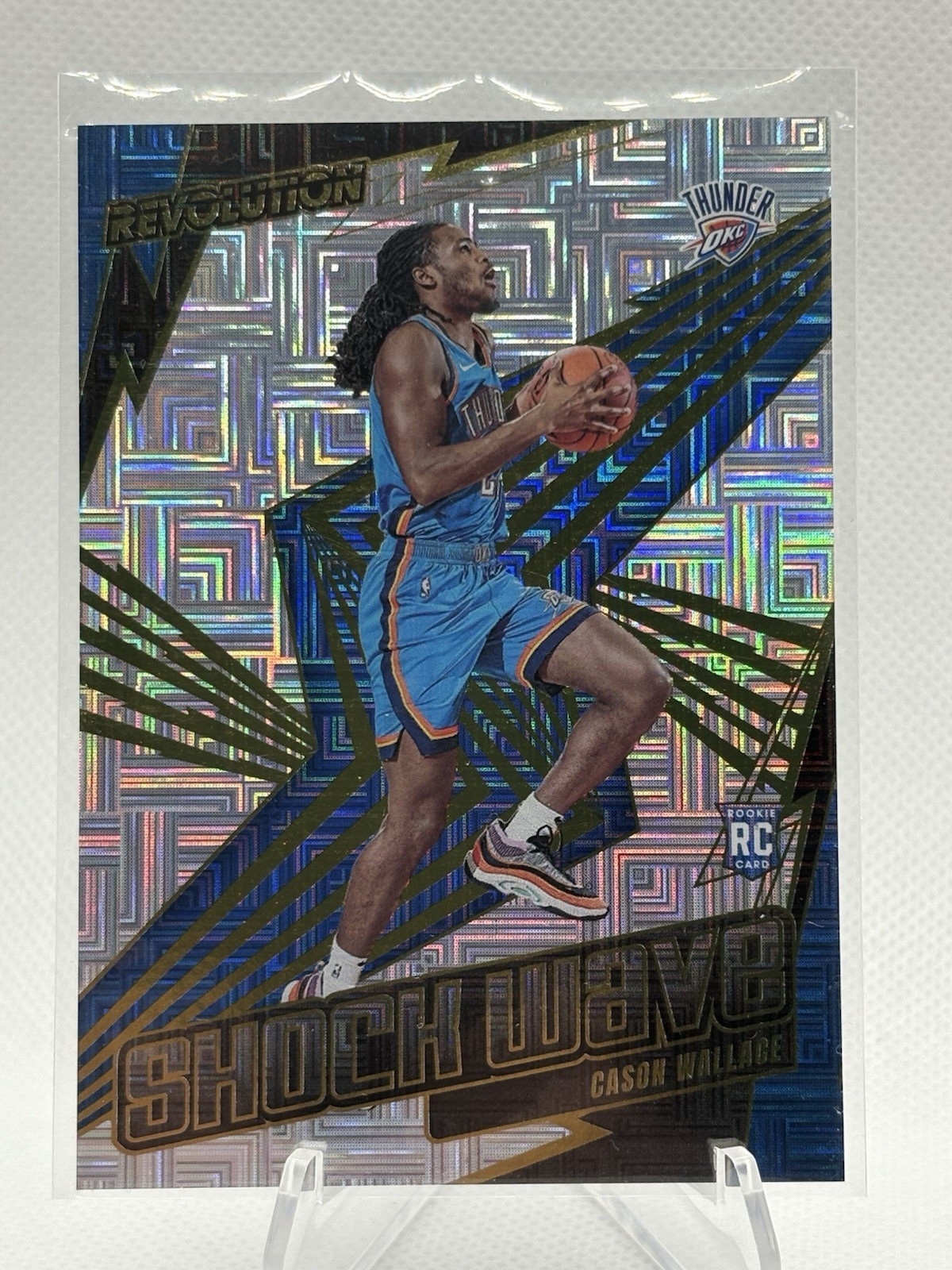 Cason Wallace 2023-24 Panini Revolution Rookie Revolution #12 Levels SP