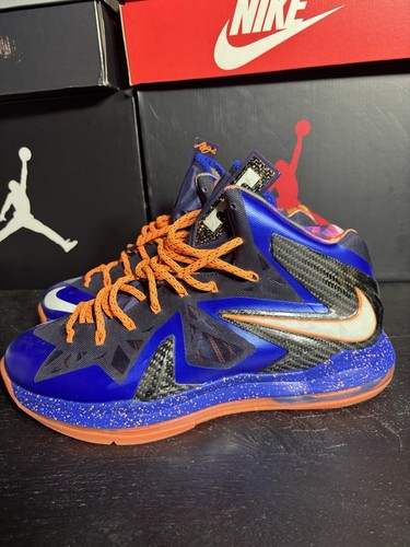 Nike Air Lebron X Elite Superhero Blue PS 2013 13US - Picture 2 of 11