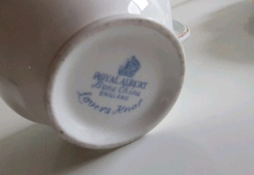 Royal Albert "Lovers Knot" Tennis Set - Rare - Bild 20 von 20