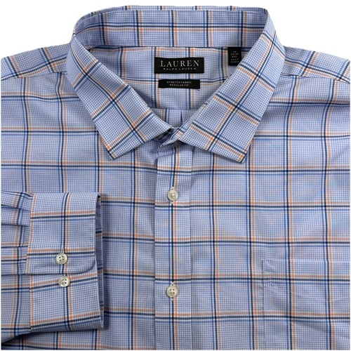 Lauren Ralph Lauren Stretch Regular Fit Herren 20 Langarm Hemd mit Knopfleiste