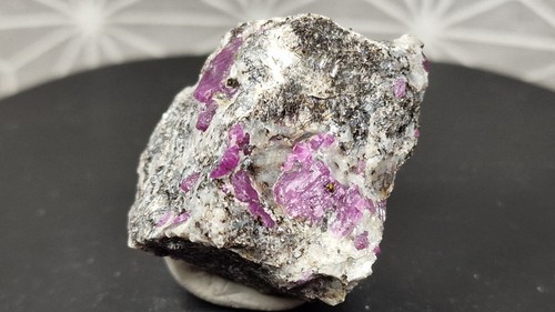 Rubin 💥 UV Kristalle 40mm Mysore ⚒️ Indien 🇮🇳 Mineralien Crystals - Bild 4 von 9